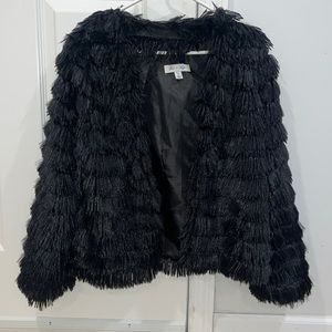 Black Fluffy Jacket